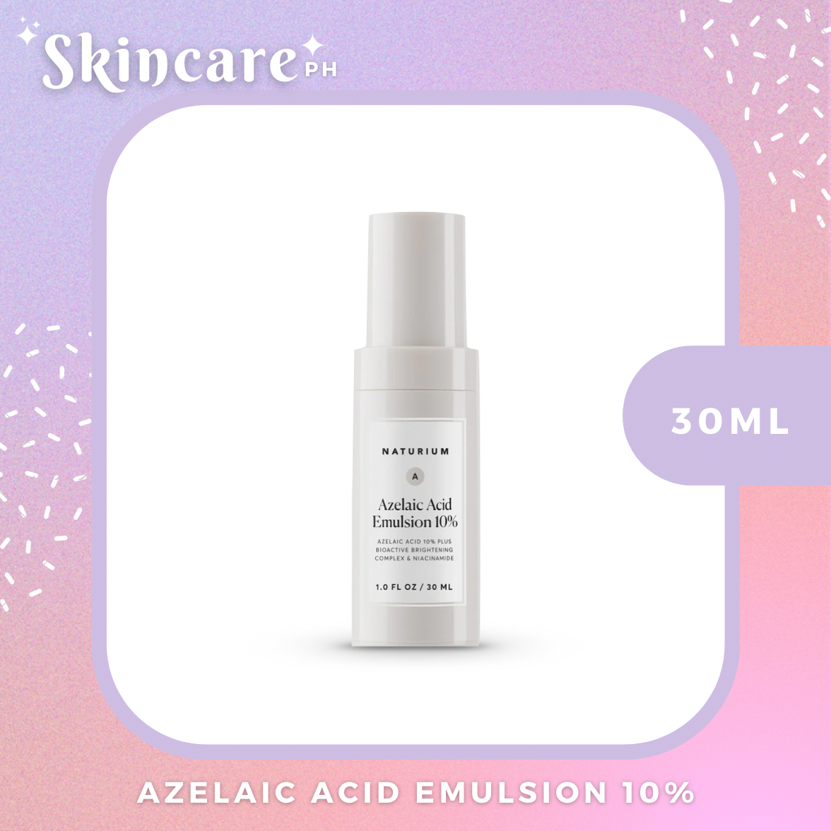 Naturium Azelaic Acid Emulsion 10% 30ml