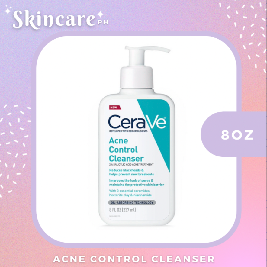 Cerave Acne Control Cleanser 8oz | 16oz