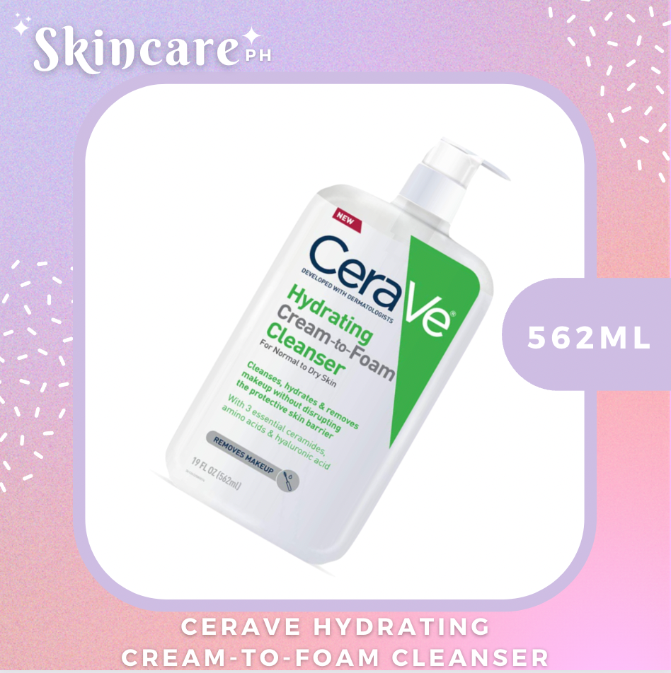 Cerave Hydrating Cream-to-Foam Cleanser