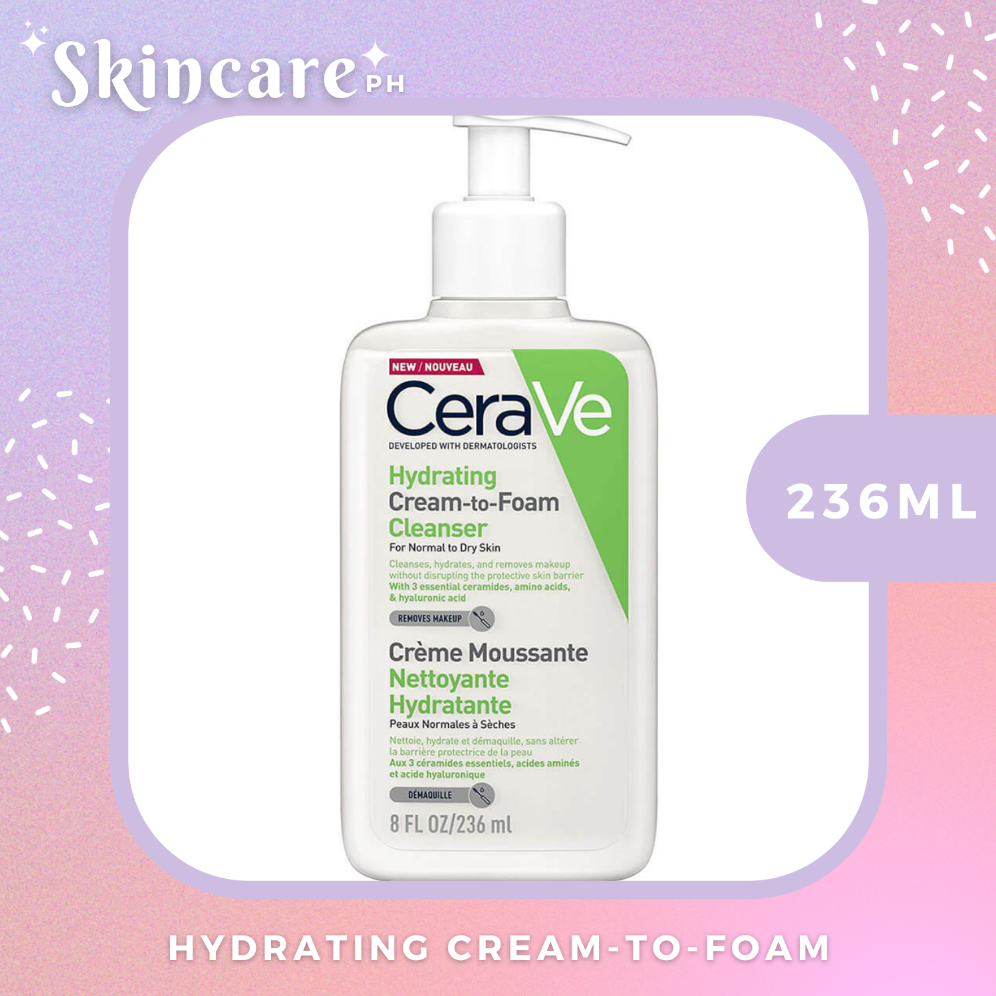 Cerave Hydrating Cream-to-Foam Cleanser