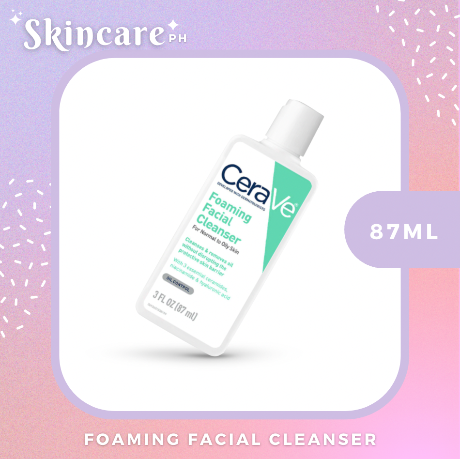 Cerave Foaming Facial Cleanser