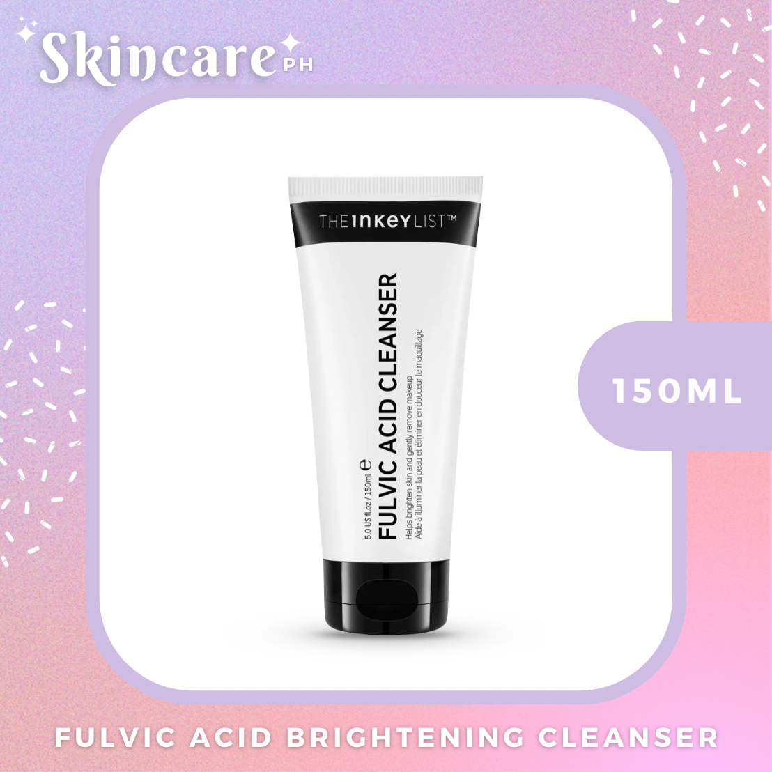 The Inkey List Fulvic Acid Brightening Cleanser