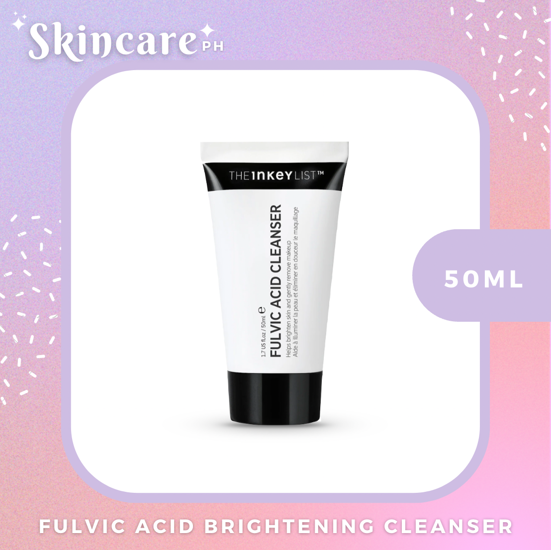 The Inkey List Fulvic Acid Brightening Cleanser