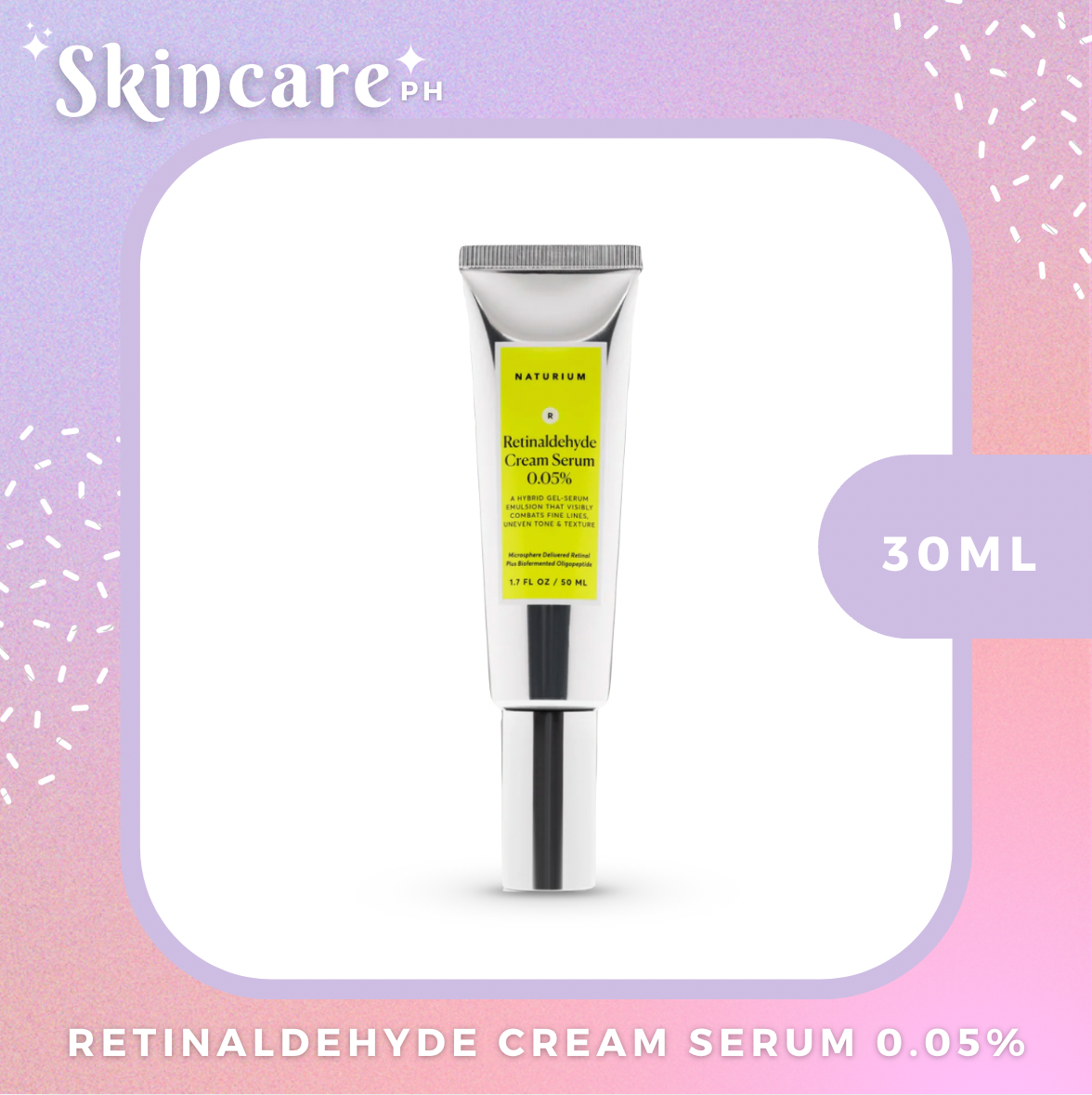 Naturium Retinaldehyde Cream Serum 0.05% | 0.10% 50ml