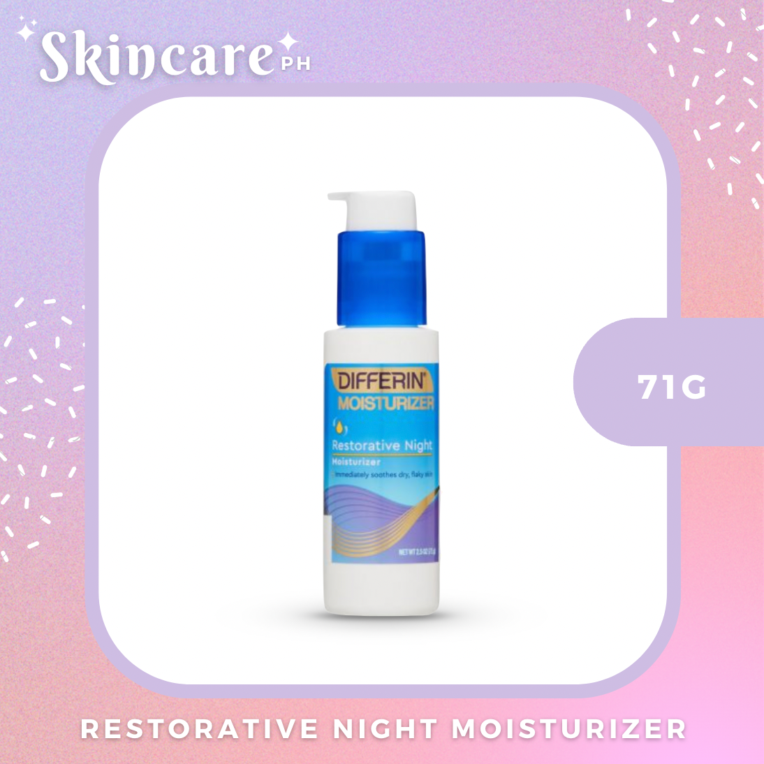 Differin Restorative Night Moisturizer 71g [no box]