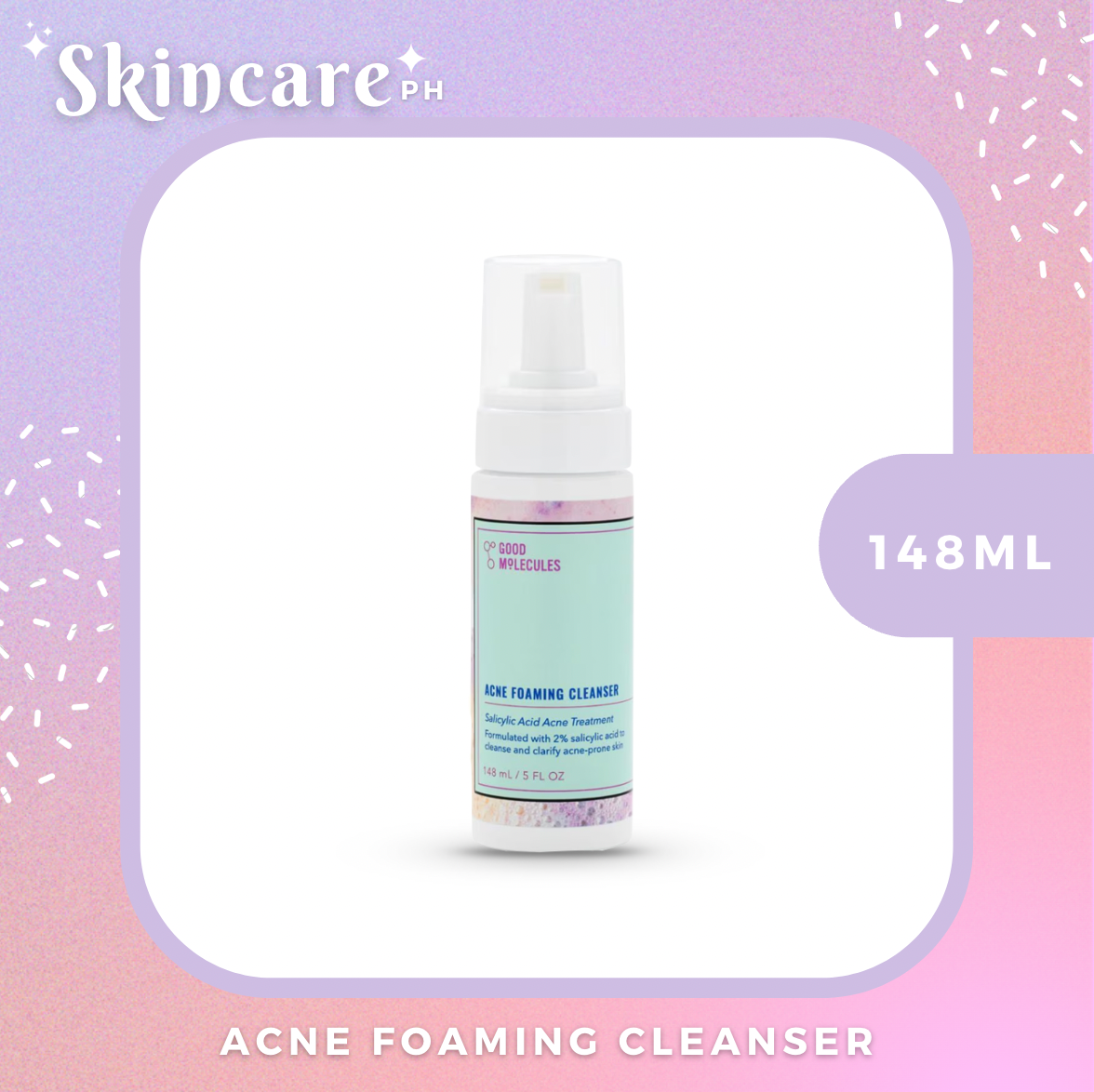 Good Molecules Acne Foaming Cleanser 148ml [dented box]