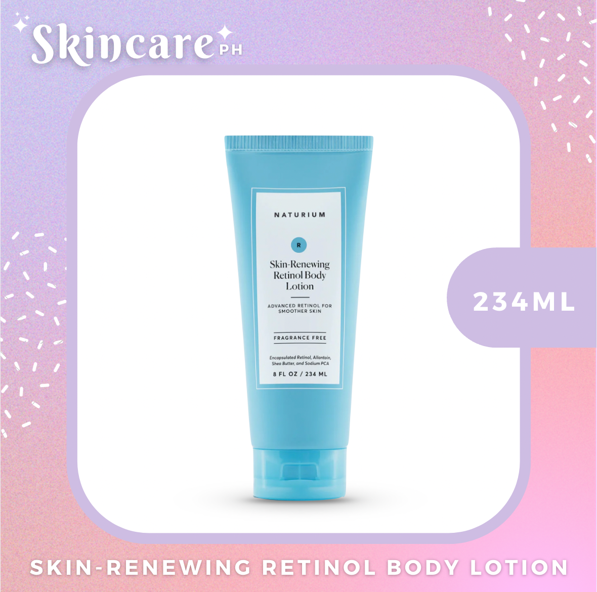 Naturium Skin-Renewing Retinol Body Lotion 234ml