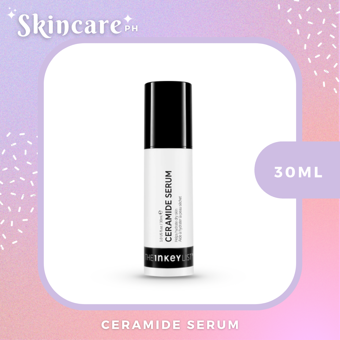 The Inkey List Ceramide Serum (dented box)