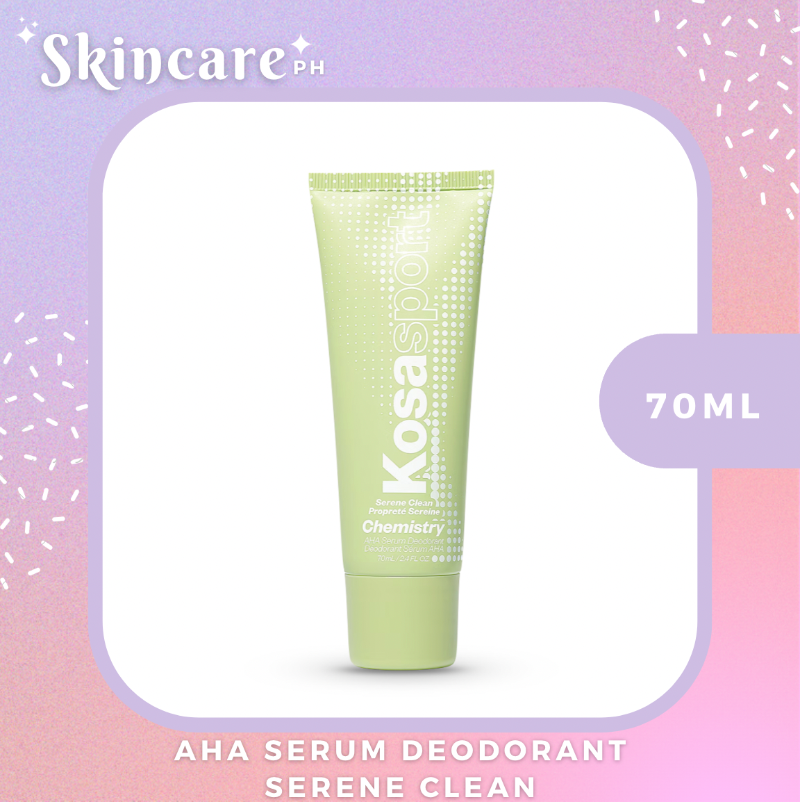 Kosas Chemistry Deodorant BO-Fighting AHA Serum